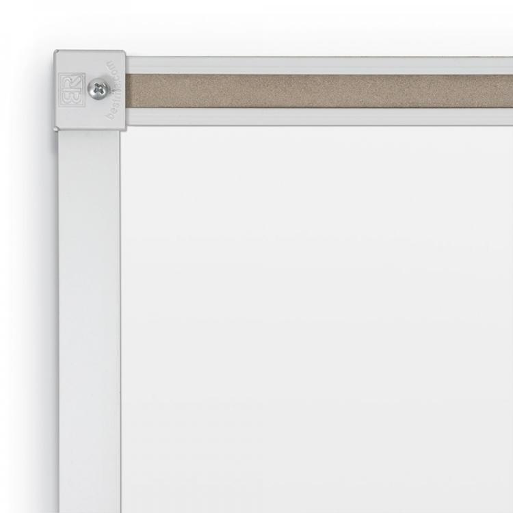 Porcelain Steel Whiteboard with Deluxe Aluminum Trim Integrity Furniture